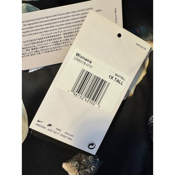 Nike Dry Fit Standard Issue Size 1X Crystals Pullover Boxy Hoodie/ Pant Set NWT - Picture 6 of 16